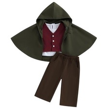 Bmnmsl Green Medieval Costume 18-24 Months