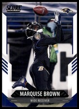 2021 Score Base Marquise Brown Baltimore Ravens 89