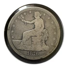 1876-S $1 US Trade Dollar Silver Coin Highly Collectible