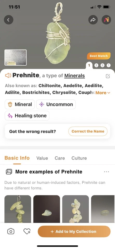 Collar Kendra Scott Elaina Ajustable Prehnita (Cura) Filigrana Tono Plata 18 Foto 2 de 4