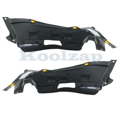 For 17-18 A4/S4 (w/S-Line Pkge) Front Splash Shield Inner Fender Liner SET PAIR