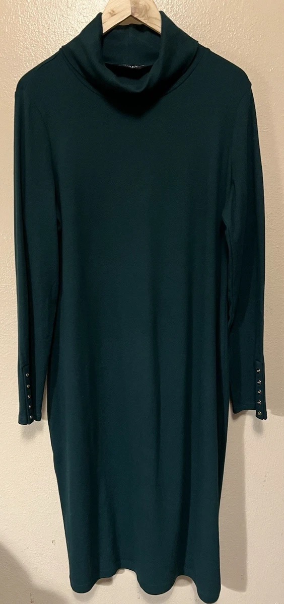 Turtleneck Green Dresses for Women for sale | eBay