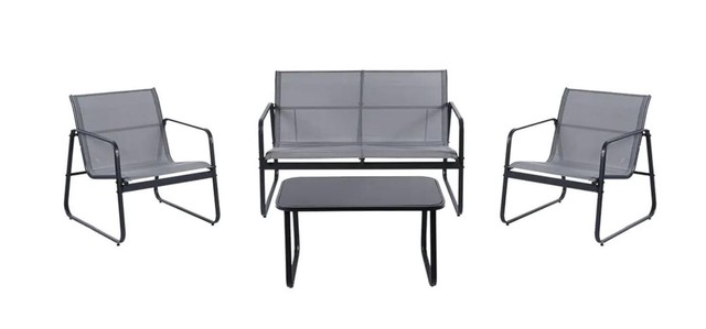 SET SALOTTO GIARDINO GALILEO ESTE' SAINT TROPEZ 2 POLTRONE 1 DIVANO TAVOLINO