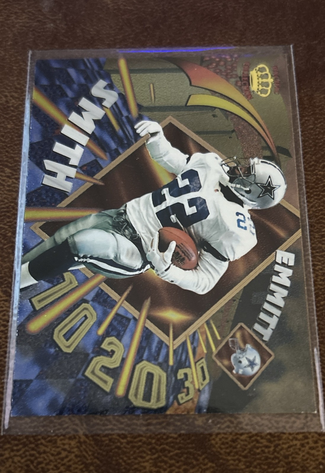 1997 Pacific Dynagon Prism - Pacific Player of the Week Emmitt Smith #7