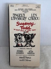 Vgt 1979 RCA Records Original Cast SWEENEY TODD THE DEMON BARBER OF FLEET STREET