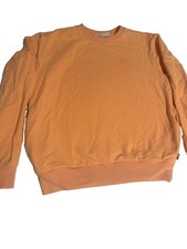 FILA Women's Size Small Midweight French Terry Crewneck Sweatshirt Peach