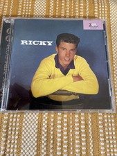 Ricky/Ricky Nelson 2 on 1 CD Bonus Tracks Excellent Condition Rockabilly
