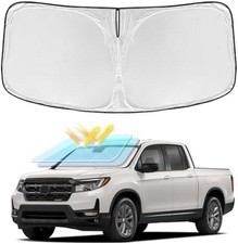 for Honda Ridgeline 2017-2025 2026 Windshield Sun Shade - 4 Layers Car Sunshades