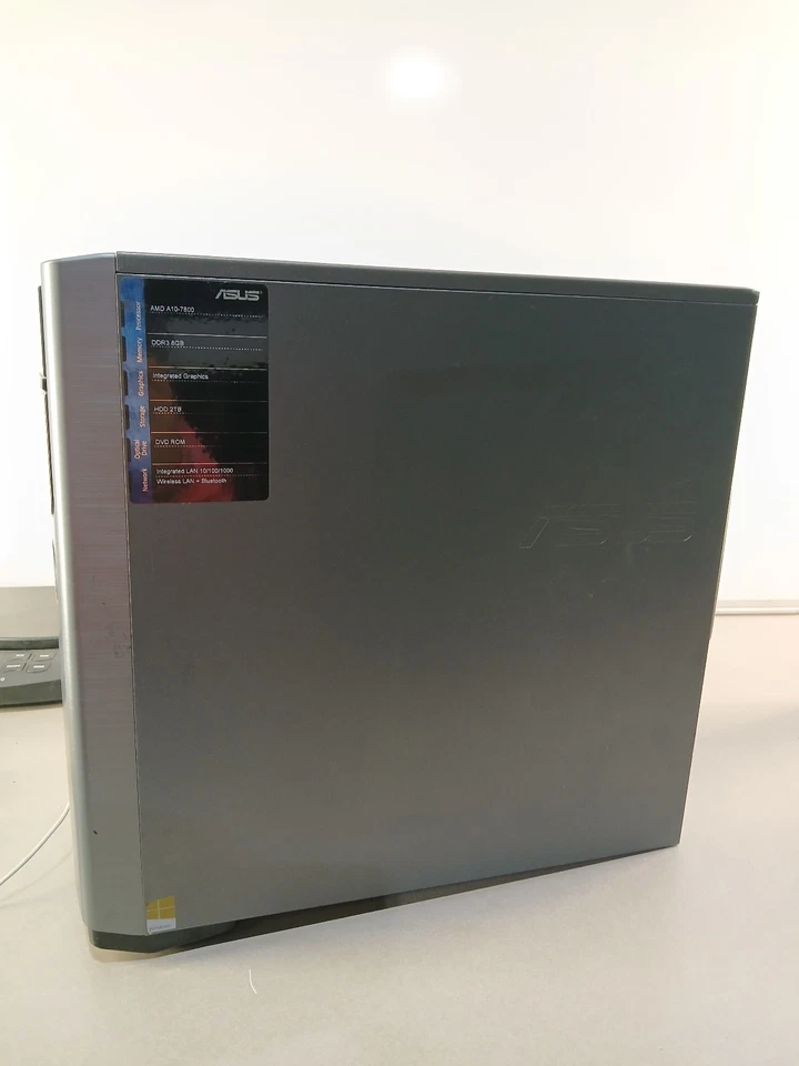 Asus Prebuilt Desktop A10 APU 8GB DDR3 2TB HDD R7 Graphics GREAT CONDITION - Image 4 of 4