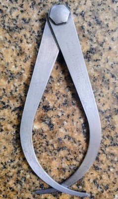  VINTAGE  MOORE & WRIGHT 9''  ID / OD CALIPER  MACHINIST/TOOLMAKER