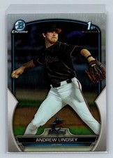 2023 Bowman Draft #BDC-18 Andrew Lindsey Chrome Refractor