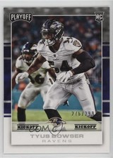 2017 Panini Playoff Rookies Kick Off 276/299 Tyus Bowser #269 0c4