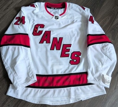 Team Issued Seth Jarvis Carolina Hurricanes Authentic Adidas MiC