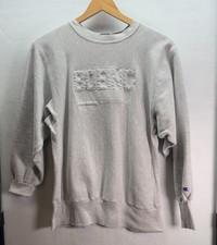 Vtg Champion Reverse Weave Sweatshirt 90s Boeing Wichita Large Made In USA