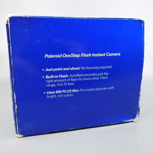 Polaroid OneStep Flash Instant Camera Black 600 Film Original Box Manual READ - Picture 12 of 15