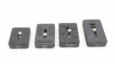 Misc. Brand Arca Style Quick Release Plate Lot of 4 21263