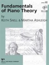 GP663 - Fundamentals of Piano Theory - Level 3 by Keith Snell; Martha Ashleigh