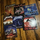 Thrash Metal 80s Vinyl Lp Lot Of 7 Slayer Metallica Megadeth Judas 2000s Reissue