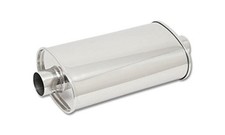 Vibrant 1102 Oval Stainless Steel Muffler