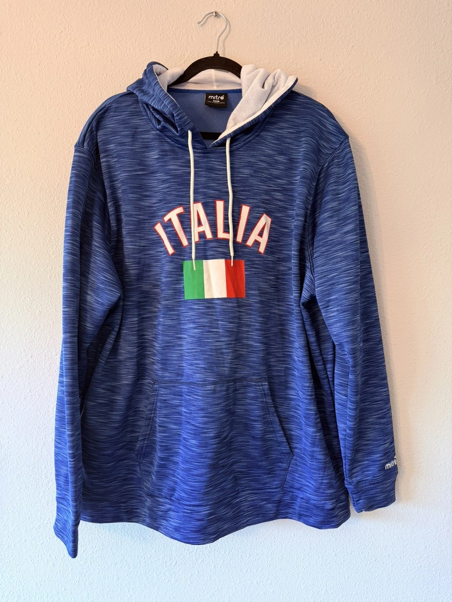 Sweat à Capuche Italie Football Azzurri, Noir, Taille S, Neuf Avec étiquettes
