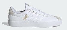 ID8795 WOMENS ADIDAS VL COURT 3.0 'CLOUD WHITE GREY'