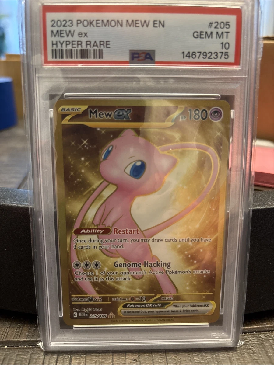 Pokémon TCG Grade 10 Mew Individual Collectible Card Game Cards