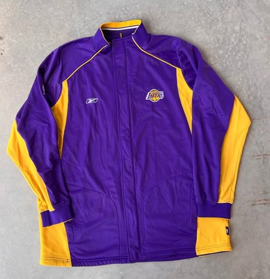 Los Angeles Lakers Jacket XL reebok shooting Kobe LA NBA