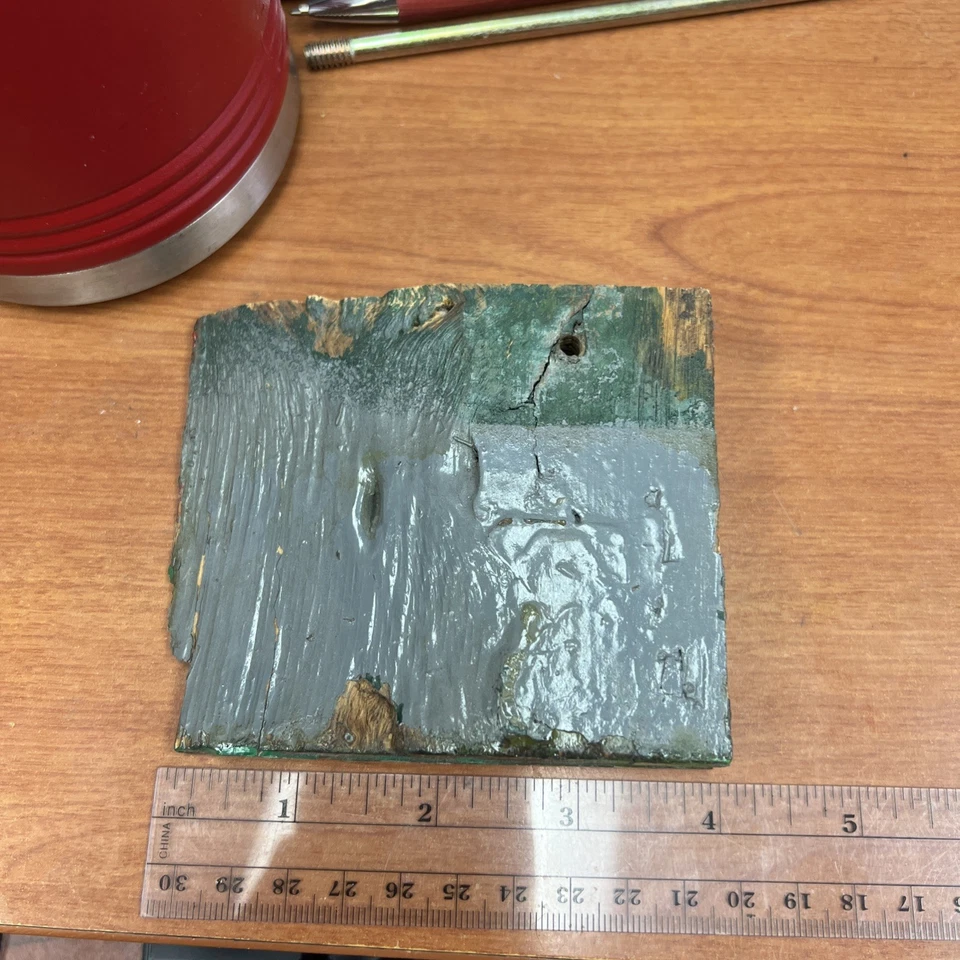 🏀 BOSTON GARDEN PARQUET FLOOR COURT Piece - Celtics Bird Cousey Russell🍀 - Image 3 of 4