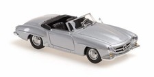 Mercedes-Benz 190 SL W121 1955 Silver 1:43 Diecast Model Car | Minichamps