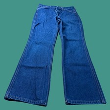 Vintage Wrangler 945DEN Jeans 31x30 Regular Fit Straight Leg Made in USA Denim