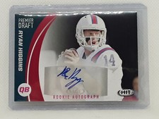 Ryan Higgins 2017 SAGE HIT - Autographs Red AUTO #A71 - Louisiana Tech Bulldogs