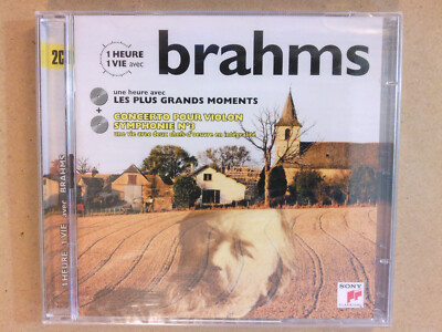 GEHÄUSE 2 CD / BRAHMS / DIE GRÖSSTEN MOMENTE + SYMPHONIE NR. 3 / NEU CELLO