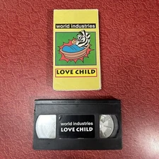 VTG 1992 World Industries Love Child Skateboard Skate Video VHS Blind Daewon