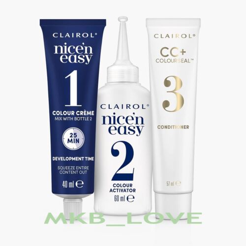 Clairol Nice'n Easy Creme Natural Permanent Hair Dye 6RR Ruby Red Select Pack - Picture 3 of 6
