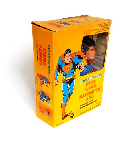 VINTAGE DC Comics Inc. 1978 Superman SUPER HEROES Marionette Puppet IRWIN TOYS - Picture 6 of 6