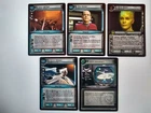 Star Trek ccg 5 M/NM What you Leave behind cards -> I.K.S Qel'Poh, Enterprise-J