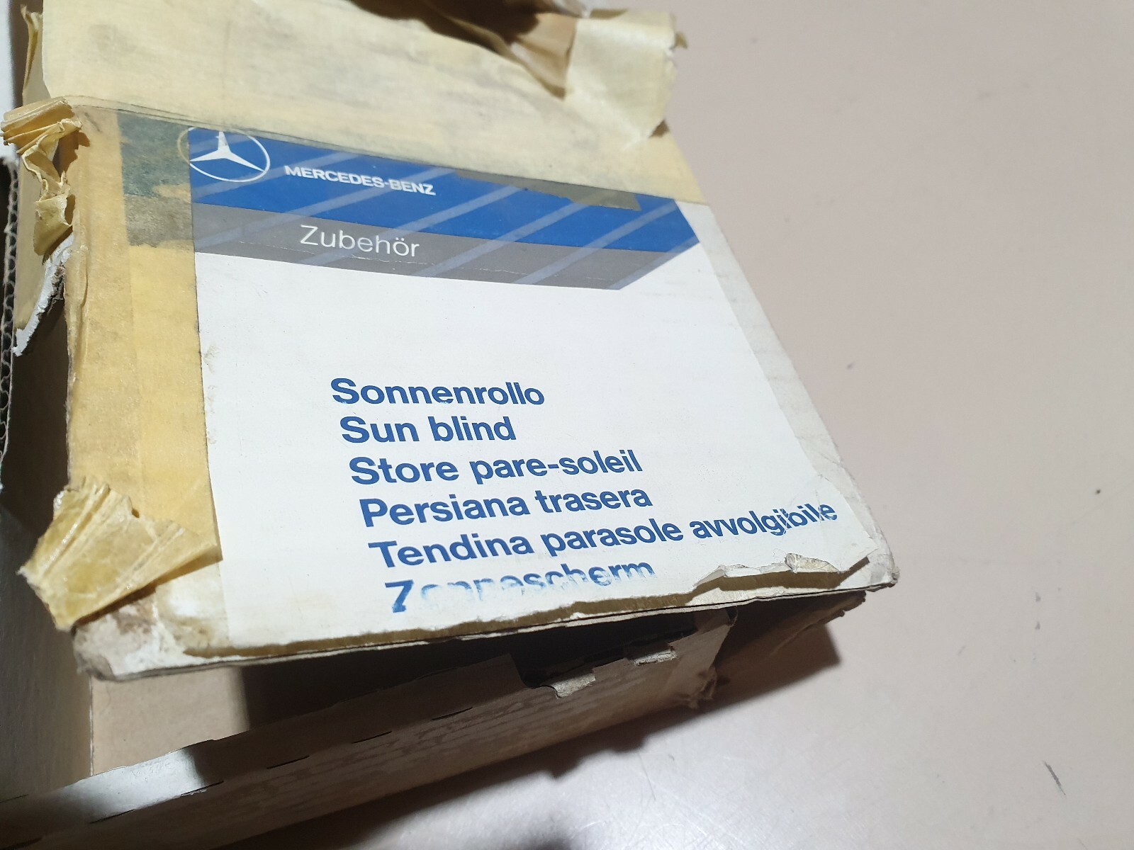 Original Mercedes W126 C126 Heckscheibenrollo Sonnenrollo  