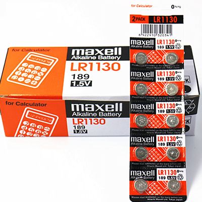 6PCS MAXELL Fresh Stock LR1130 AG10 189 L1131 389 V10GA 1.5V - Foto 14