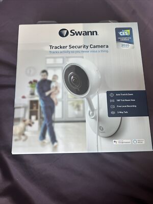 Swann Indoor Tracker IP Security Camera Auto Tracking WiFi Connection Full HD
