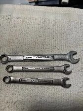 Vintage Craftsman Wrench USA Forged VV42914, VA42912,VA42912. All USA.