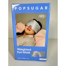POPSUGAR Weighted Eye Mask Aromatherapy Sleep Mask Relaxation Meditation