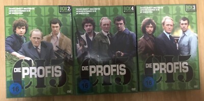 Die Profis - Box  2 & 3 & 4 DVD  BOX - SET   NEU + OVP