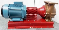 High Temperature Pump+ABB Motor MT90L24-4 Bronze/Brass Alloy 1.5Kw-Unused-