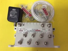 PCT-VC-F18A RF 9-Port MoCA Bypass CATV Amplifier with Active Return