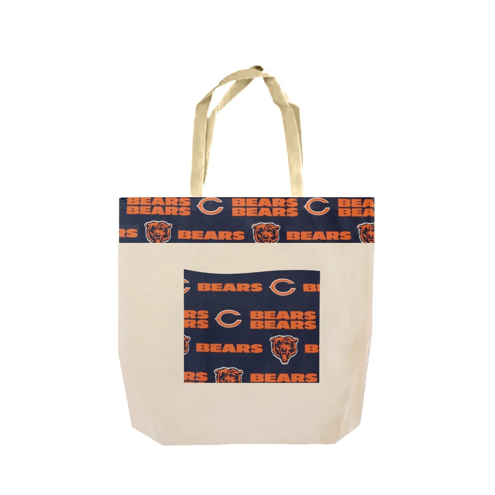 Chicago Bears Canvas Tote Bag