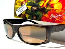 NEW Maui Jim EQUATOR Brown Tortoise POLARIZED HCL Bronze Lens Sunglass H848-10