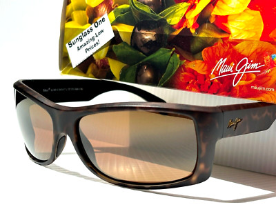 NEW Maui Jim EQUATOR Brown Tortoise POLARIZED HCL Bronze Lens Sunglass H848-10