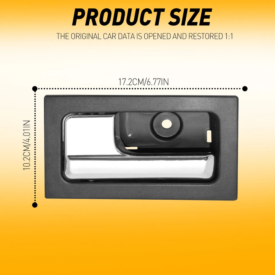 Manija interior de la puerta lado izquierdo conductor LH para Ford F-150 Lobo 2009-2014 EOA Foto 4 de 4