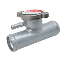 1-14 32mm Radiator All Alloy Aluminum Hose Filler Inline Coolant Hose Drain