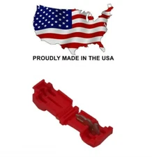 MVP 100 Red Tee Tap Electrical Wire Connector Terminals 18-22 AWG T-Tap - USA